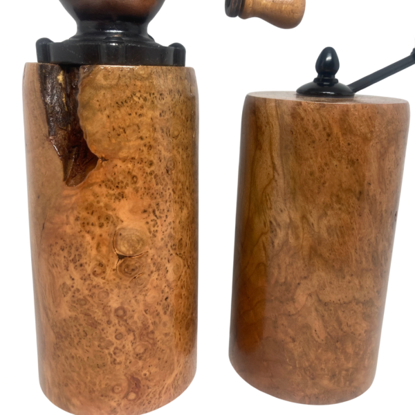 Pepper & Salt Grinder - Cherry Burl #10 - Image 5