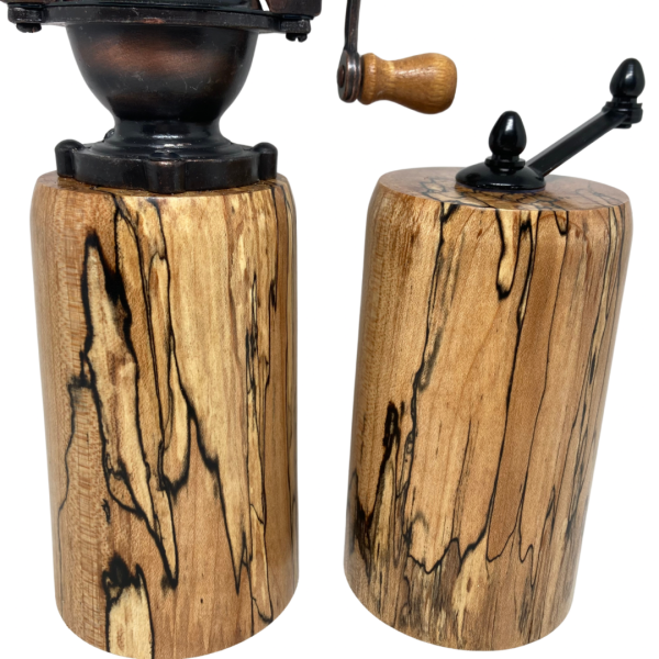 Pepper & Salt Grinder - Maple Spalted #2 - Image 5