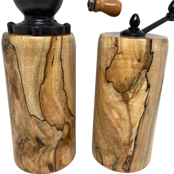 Pepper & Salt Grinder - Spalted Maple #1 - Image 5